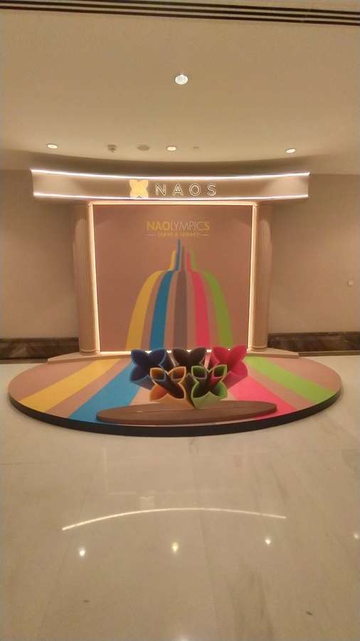 NAOS Rainbow Backdrop